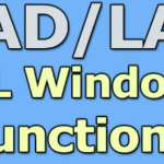 Usage of SQL Lead and Lag Function